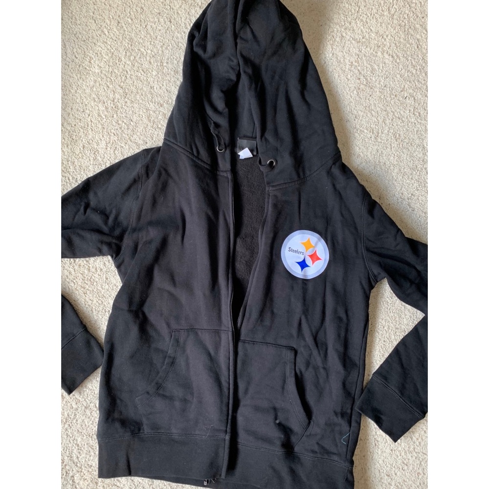 Steelers zip up sweatshirt